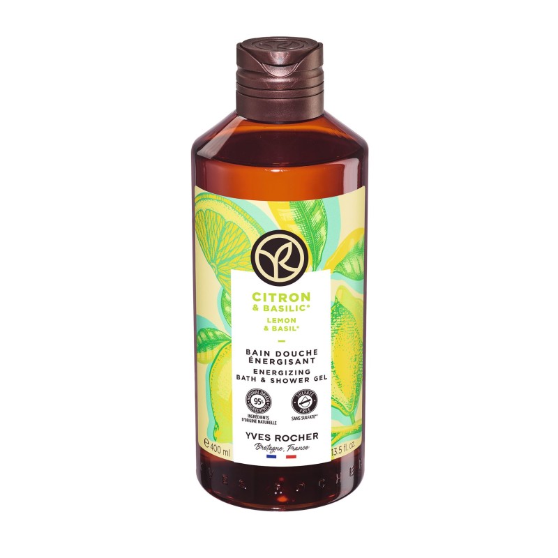 Bain Douche Citron & Basilic 400 ml