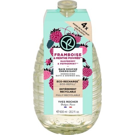 Bain douche framboise & menthe poivré