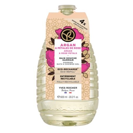 Eco-Recharge Bain Douche Argan & Pétales de Rose