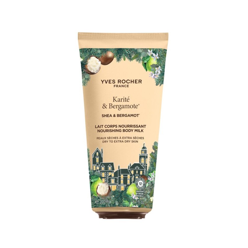 Lait Corps Reparateur Karite & Bergamote tube 200ML