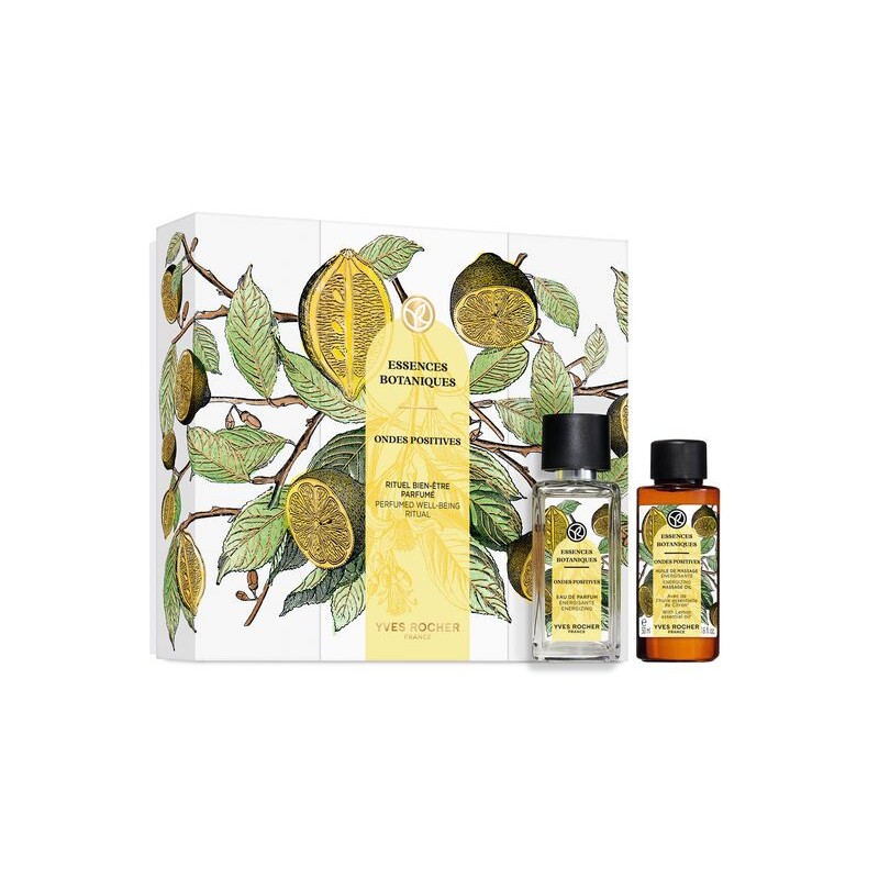 Coffret Eau de Parfum Ondes Positives (EDP 50ML + Huile Corps 50ML)