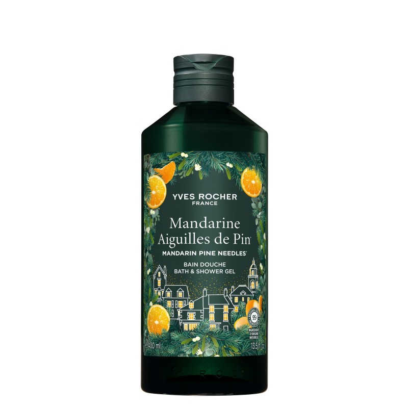 Bain Douche Mandarine Aiguilles de Pin flacon 400ML