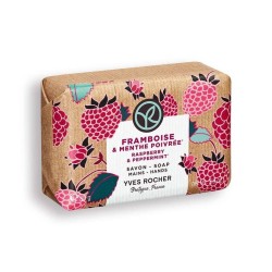 Savon Framboise & Menthe Poivrée